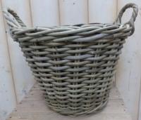 Mand met twee handvaten klein - Warentuin mix - thumbnail