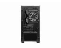 MSI M100R Midi-tower PC-behuizing Zwart 4 voorgeïnstalleerde LED-ventilators, Stoffilter, Zijvenster - thumbnail