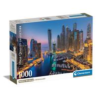 Clementoni high quality collection puzzel + poster dubai 1000 stukjes - thumbnail