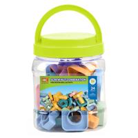 Bouwschroeven Pastel in Opbergbox, 24dlg. - thumbnail