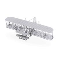 Eureka metal earth wright brothers airplane - thumbnail