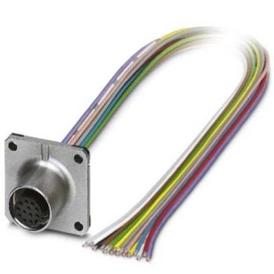 Phoenix Contact 1441613 Sensor/actuator inbouwconnector M12 Aantal polen (sensoren): 17 Bus, inbouw 0.50 m 1 stuk(s) Phoenix Contact 1441613 Sensor/actuator inbouwconnector M12 Aantal polen (sensoren): 17 Bus, inbouw 0.50 m 1 stuk(s)