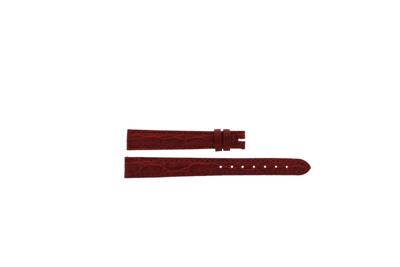 Horlogeband Burberry BU4551 Leder Rood 13mm