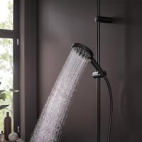 Hansgrohe Raindance Select S handdouche 120 3jet powderrain mat zwart 26014670 - thumbnail