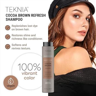 Lakmé Teknia Color Refresh Cocoa Brown Shampoo 300ml Lakmé Teknia Color Refresh Cocoa Brown Shampoo 300ml