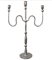 Kandelaar 3-Arm zilver Buitengewoon de Boet - Buitengewoon de boet - thumbnail
