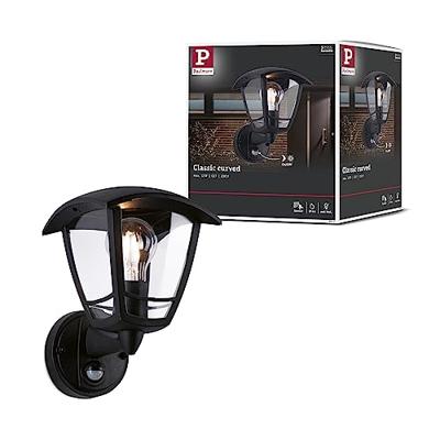Paulmann 94647 LED-buitenlamp met bewegingsmelder (wand) E27 Zwart