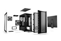 PC-behuizing - WEES STIL! - Shadow Base 800 - Zwart - Mid Tower - ATX/MicroATX - thumbnail