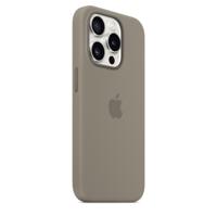 Apple Silicone MagSafe Case iPhone 15 Pro Clay - thumbnail