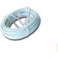 Telefoonkabel 6P4C (RJ11) wit 3 meter - thumbnail