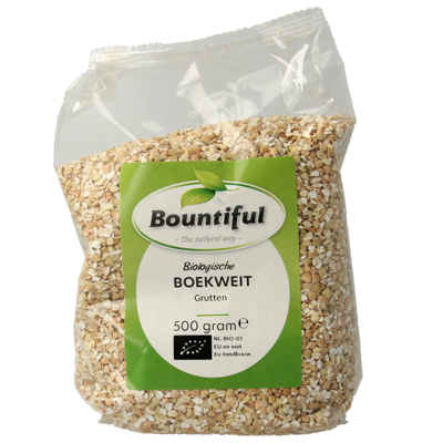 Bountiful Boekweitgrutten bio 500 Gram Bountiful Boekweitgrutten bio 500 Gram