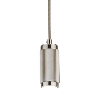 Searchlight 1-lichts hanglampSuspension zilver - 77651SS