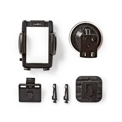 Nedis Smartphonehouder Auto | Universeel | 4 "-6.4 " | Verstelbare Hoek | 1 stuks - SCMT600BK SCMT600BK