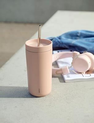 Stelton To Sip Thermosbeker met rietje Heather 0.4l