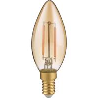 LED Filament Lamp E14 2W Amber Glas Warm Wit 2700K - thumbnail