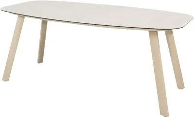 4 Seasons Outdoor dining tuintafel manolo 180x95x75cm latte