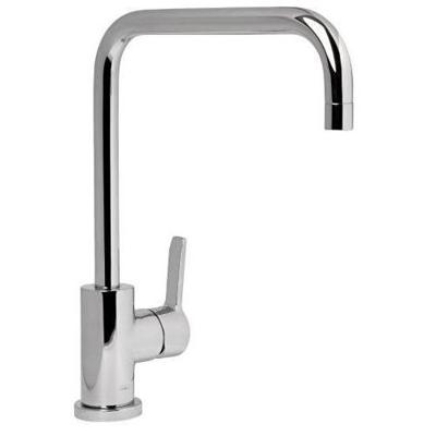 Keukenkraan Plieger New Road 1-Gats met Draaibare Uitloop Chroom