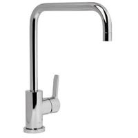 Keukenkraan Plieger New Road 1-Gats met Draaibare Uitloop Chroom - thumbnail
