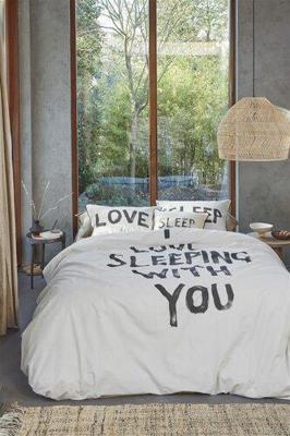 VT wonen VTwonen dekbedovertrek Love Sleep - Naturel 140x200/220 cm