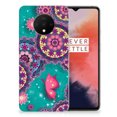 OnePlus 7T | Hoesje maken | Cirkels en Vlinders
