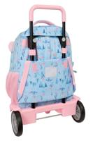 Schoolrugzak met Wielen Frozen Ice magic Blauw 33 x 45 x 22 cm - thumbnail
