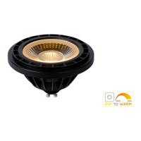 Lucide ES111 - Led lamp - Ø 11 cm - LED Dim to warm - GU10 - 1x12W 2200K/3000K - Zwart - thumbnail