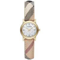 Horlogeband Burberry BU9226 Leder Multicolor 14mm - thumbnail
