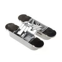 Intersteel | Onzichtbare lichtgewicht verdekte scharnier | 130x30mm | Fiberglass-Nikkel | 3D Instelbaar - thumbnail