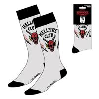 Stranger Things Socks Hellfire Club White 38-45 - thumbnail