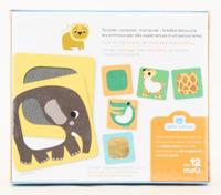 Dieren om aan te raken NATHAN wit - thumbnail