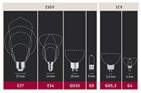Paulmann 28792 LED-lamp Energielabel G (A - G) GU10 4.9 W Warmwit (Ø x h) 100 mm x 66 mm 1 stuk(s) - thumbnail