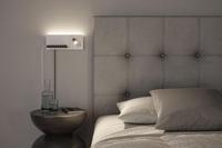 Paulmann Serrra 71103 Wandlamp 5.5 W LED Wit (mat), Zwart (mat) - thumbnail