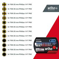 Wiha 41826 Bitset 13-delig Kruiskop Phillips, Inbus, Torx plus - thumbnail