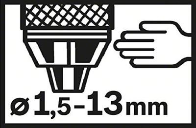Bosch Accessoires Snelspanboorhouder, verchroomd 1,5 - 13 mm, 1/2" 20 1st - 2608572149