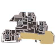 Weidmüller 1030600000-50 Verdeler-serieklem Schroeven Donkerbeige 50 stuk(s) - thumbnail