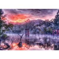 Goliath Puzzel Philip Johnson Mist and Light 1000 Stukjes - thumbnail
