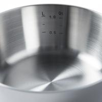 BergHOFF 3900029 steelpan 1,3 l Rond Roestvrijstaal - thumbnail