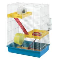 FERPLAST Kooi Hamster Tris - 46x29x58 cm - Wit - Voor hamster - thumbnail