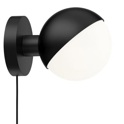 Louis Poulsen VL Studio Wandlamp - Zwart - Met draad