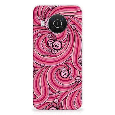 Nokia X10 | X20 | Hoesje maken | Swirl Pink