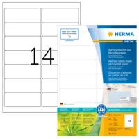 Etiket HERMA recycling 10731 99.1x38.1mm 1120stuks wit - thumbnail