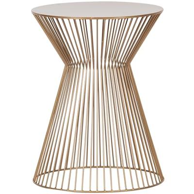 WOOOD Bijzettafel 'Suus' 35cm, kleur Goud