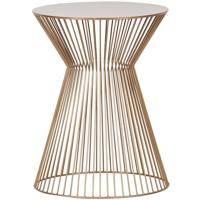 WOOOD Bijzettafel 'Suus' 35cm, kleur Goud - thumbnail