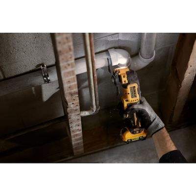 DeWALT DCS353D2 Accu multitool + accessoires 12V XR 2.0Ah in TSTAK - thumbnail