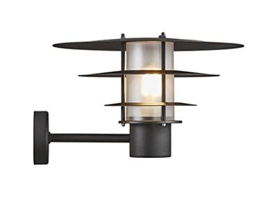 Zwarte wandlamp met E27 fitting Nordlux Bastia 35 Zwarte wandlamp met E27 fitting Nordlux Bastia 35