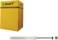 pgb-Europe SMART | Raamplug +schroef VZK Tx Ø 10x230 NZN | 25 st - SM0RPTN011002303 - thumbnail