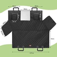 Stevige Autohoes Zwart 147x137cm Waterdicht - thumbnail