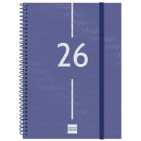 Agenda Finocam YEAR Blauw A5 15,5 x 21,2 cm 2026 - thumbnail