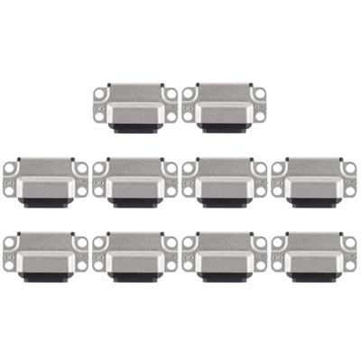 10 stuks opladen Port-Connector voor iPad Air 2(Black)