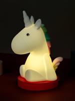 Zachte nachtlamp Sparcle de eenhoorn DHINK wit - thumbnail